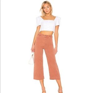 Free People Vintage High RiseCropped Pant